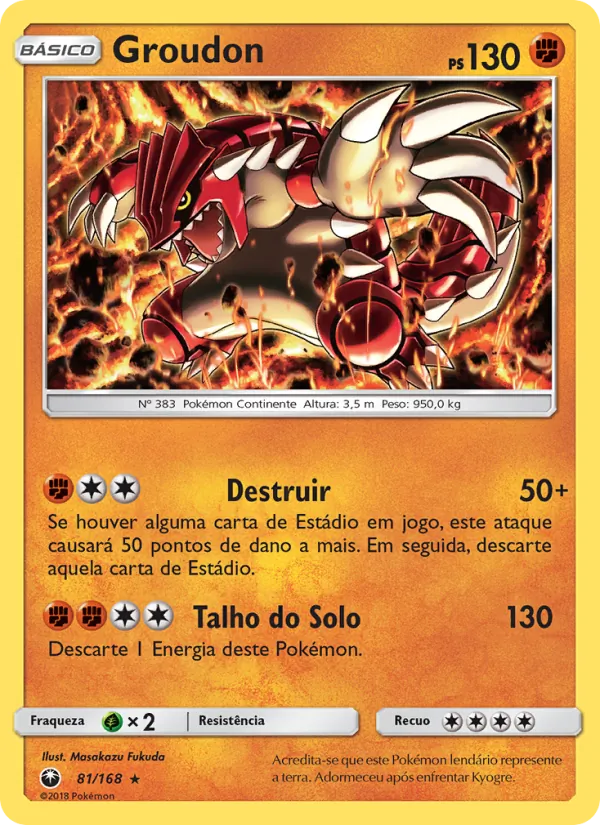 Groudon (Celestial Storm #81/168)