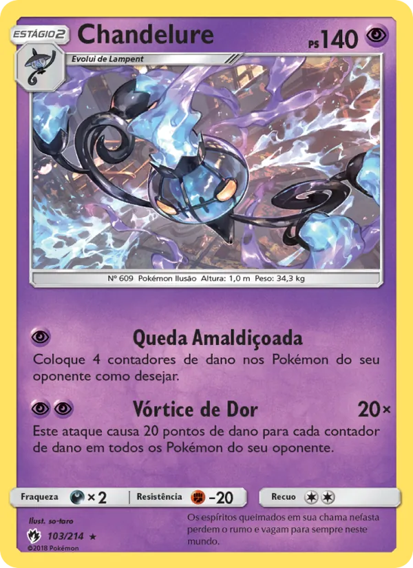 Chandelure (Lost Thunder #103/214)