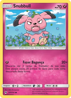 Snubbull (Lost Thunder #137/214)