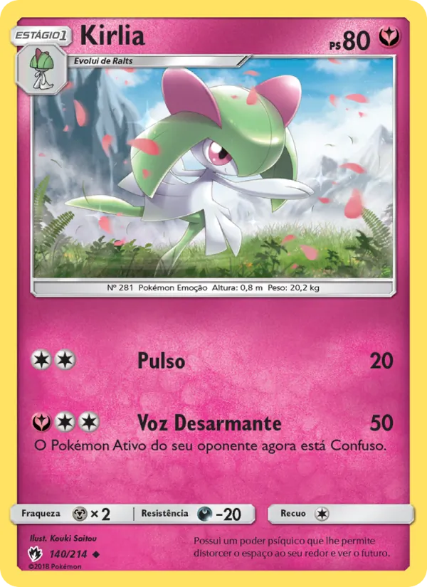 Kirlia (Lost Thunder #140/214)