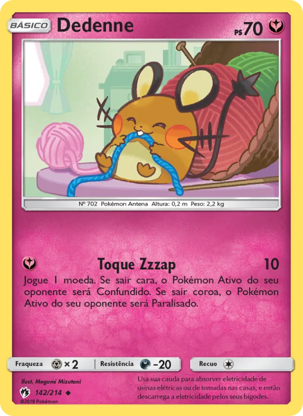 Dedenne (Lost Thunder #142/214)