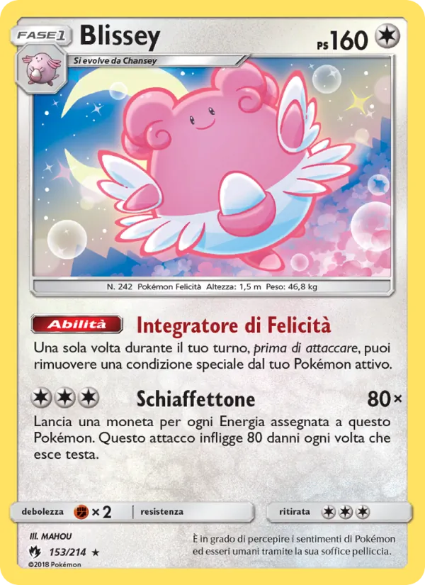 Blissey (Lost Thunder #153/214)