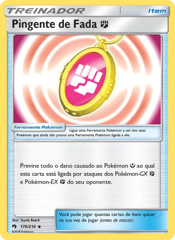 Pingente de Fada Fighting (Lost Thunder #176/214)