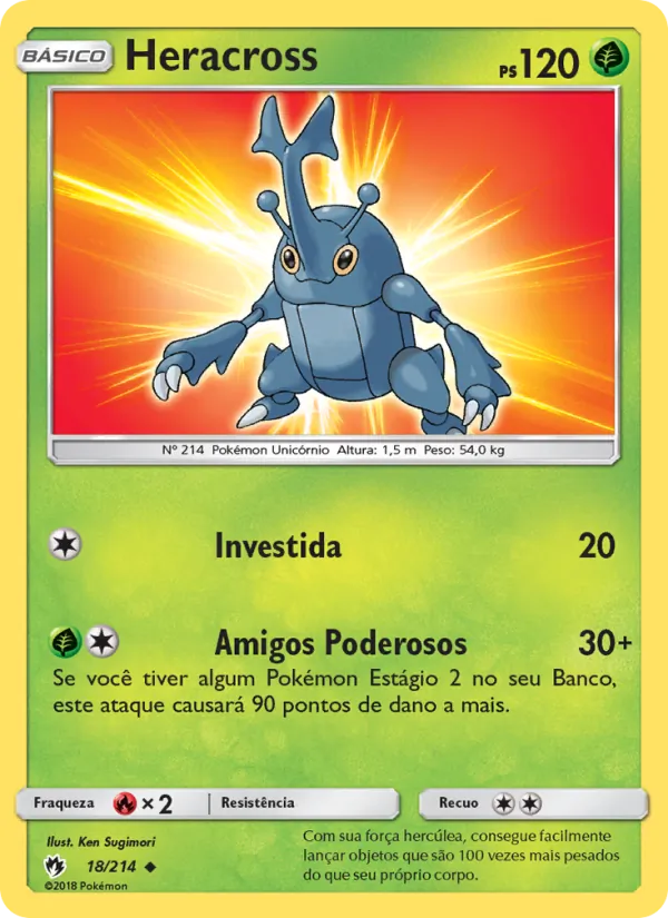 Heracross (Lost Thunder #18/214)