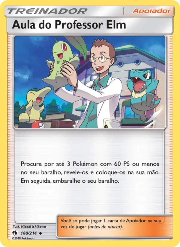 Aula do Professor Elm (Lost Thunder #188/214)