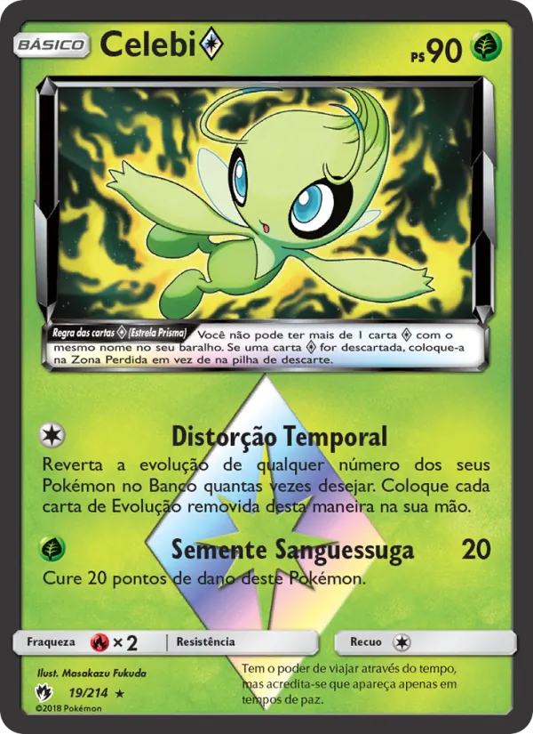 Celebi ◇ (Lost Thunder #19/214)
