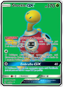 Shuckle GX (Lost Thunder #195/214)