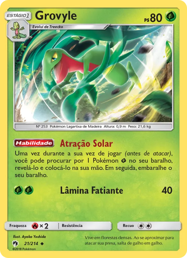 Grovyle (Lost Thunder #21/214)