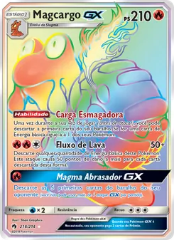 Magcargo GX (Lost Thunder #218/214)