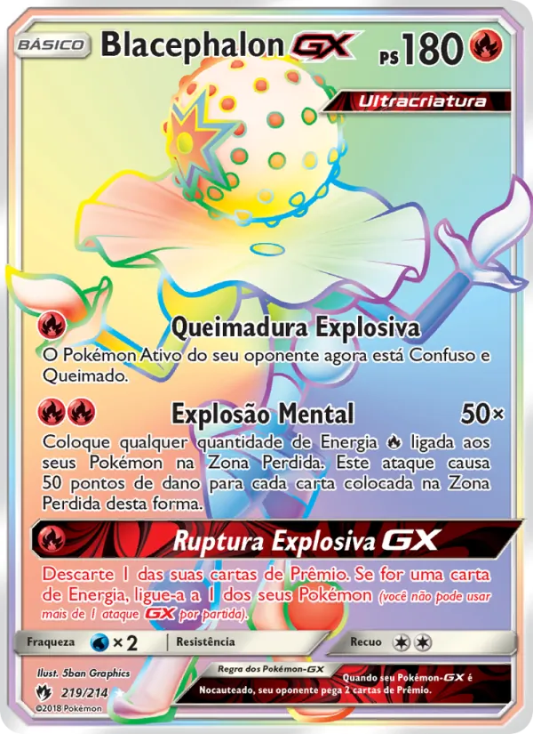 Blacephalon GX (Lost Thunder #219/214)