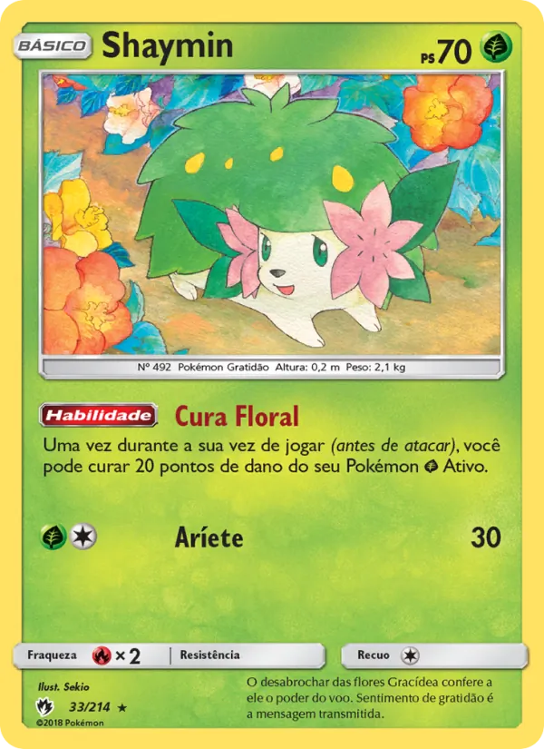 Shaymin (Lost Thunder #33/214)