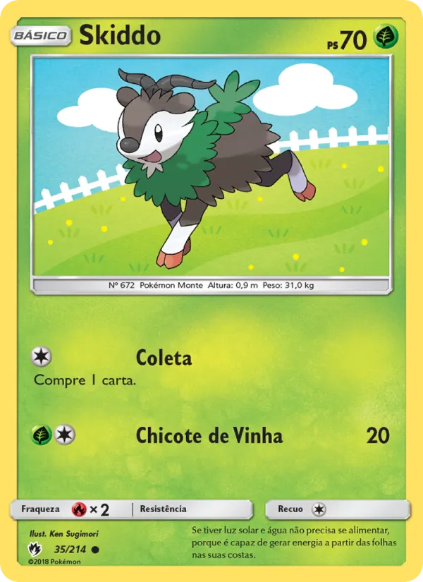Skiddo (Lost Thunder #35/214)