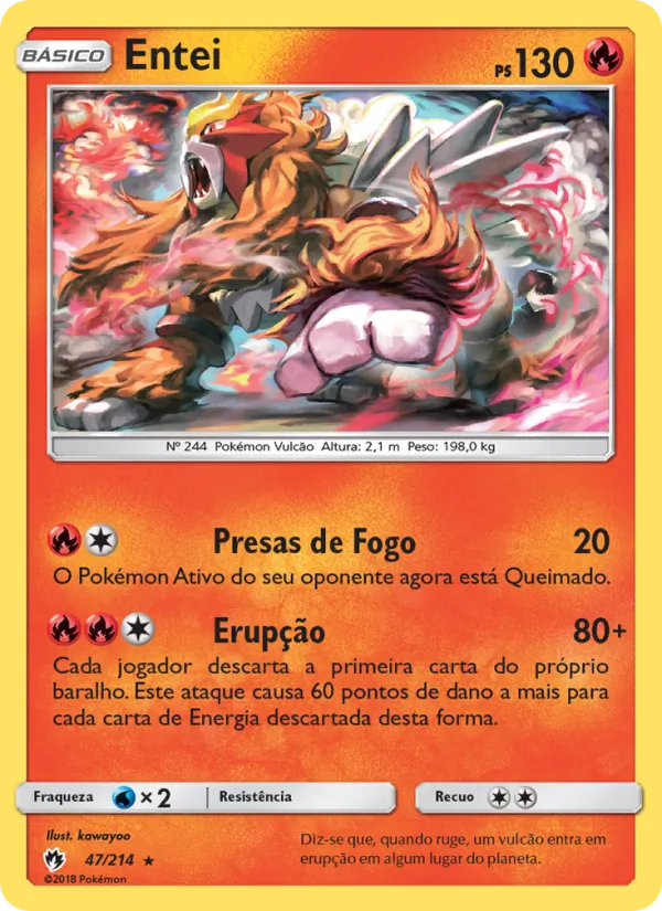 Entei (Lost Thunder #47/214)