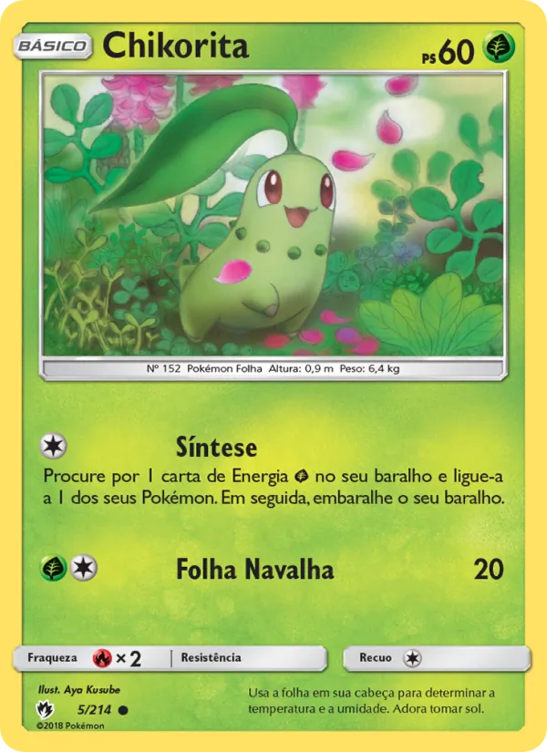 Chikorita (Lost Thunder #5/214)