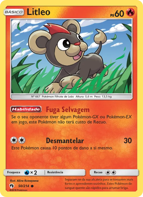 Litleo (Lost Thunder #50/214)