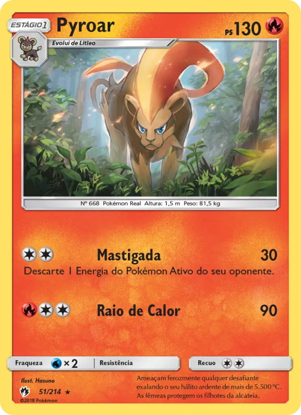Pyroar (Lost Thunder #51/214)