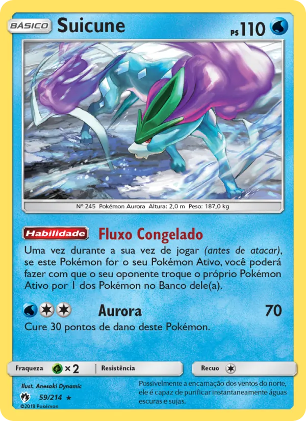 Suicune (Lost Thunder #59/214)