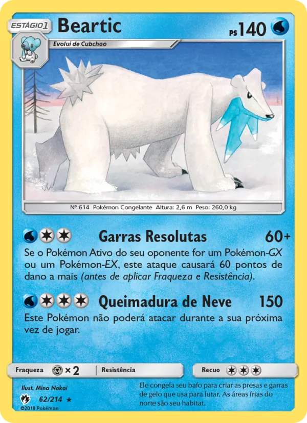 Beartic (Lost Thunder #62/214)