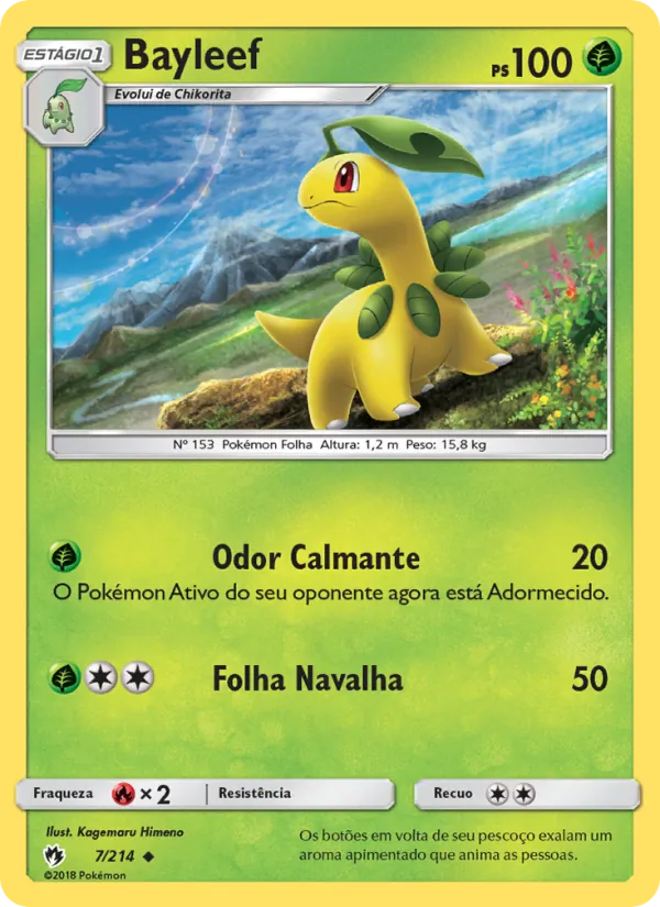 Bayleef (Lost Thunder #7/214)
