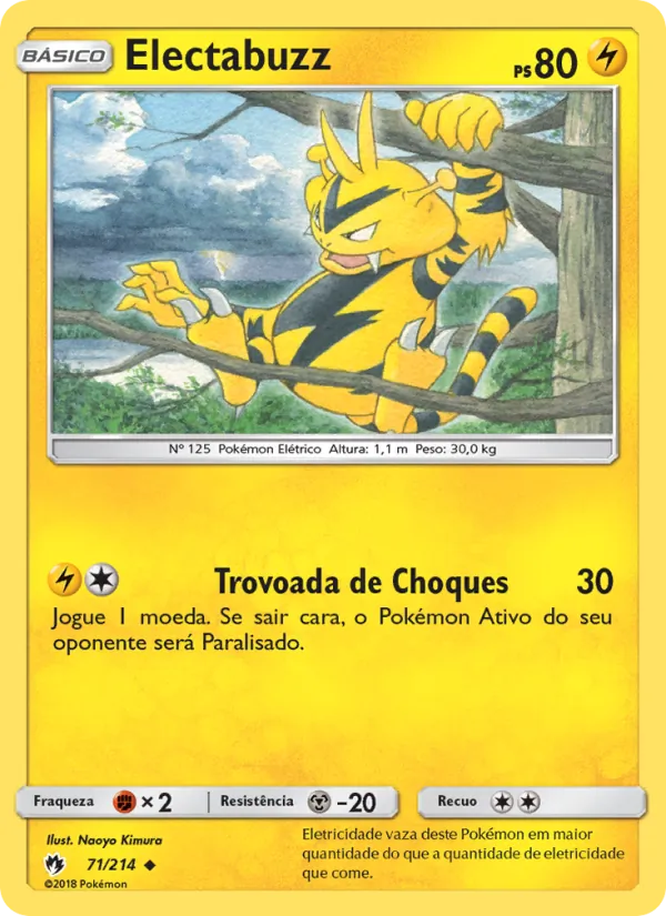 Electabuzz (Lost Thunder #71/214)