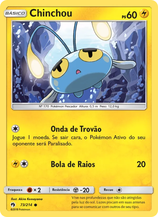 Chinchou (Lost Thunder #73/214)