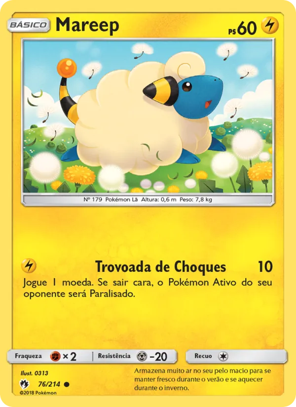 Mareep (Lost Thunder #76/214)