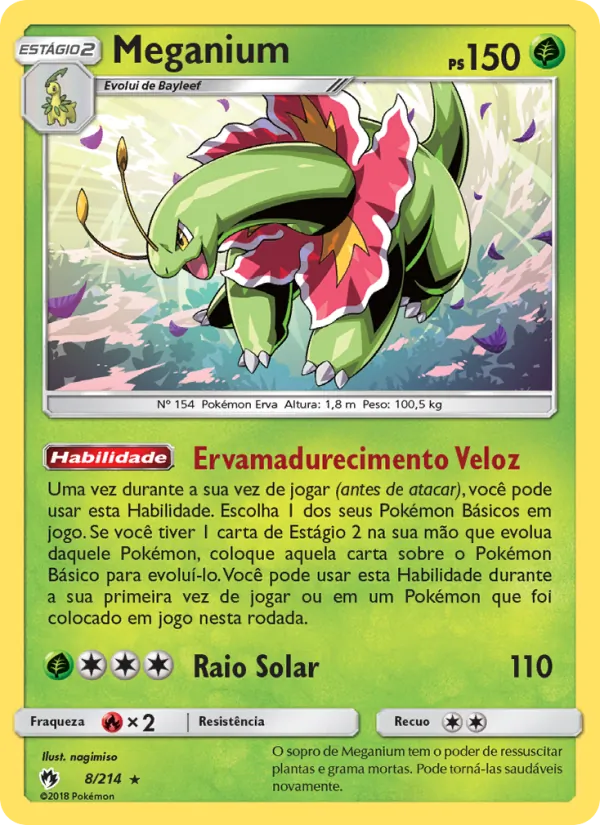 Meganium (Lost Thunder #8/214)