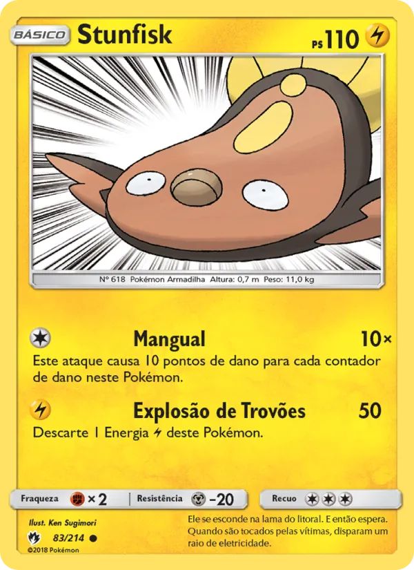 Stunfisk (Lost Thunder #83/214)