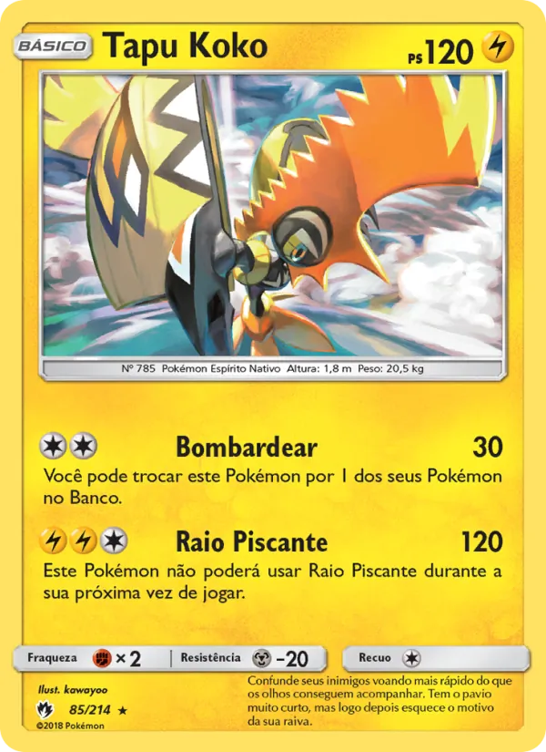 Tapu Koko (Lost Thunder #85/214)