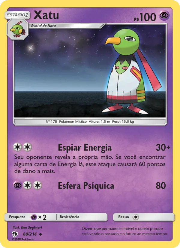 Xatu (Lost Thunder #88/214)