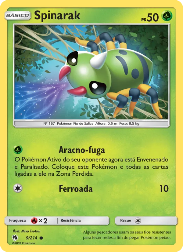 Spinarak (Lost Thunder #9/214)