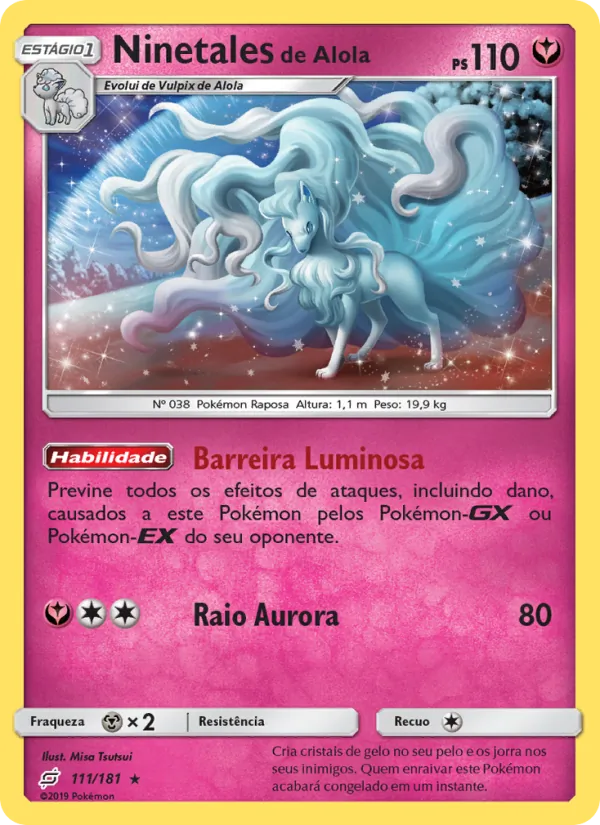 Ninetales de Alola (Team Up #111/181)