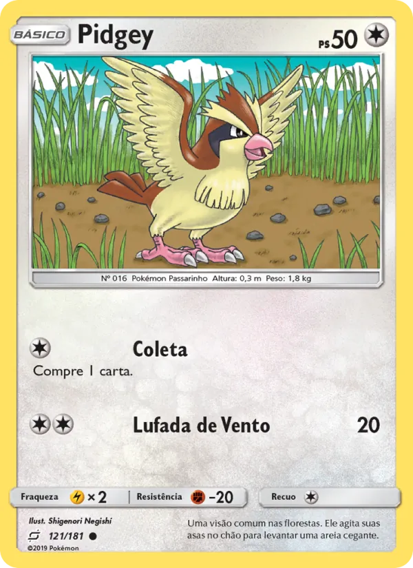 Pidgey (Team Up #121/181)
