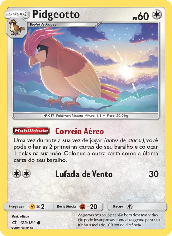 Pidgeotto (Team Up #123/181)