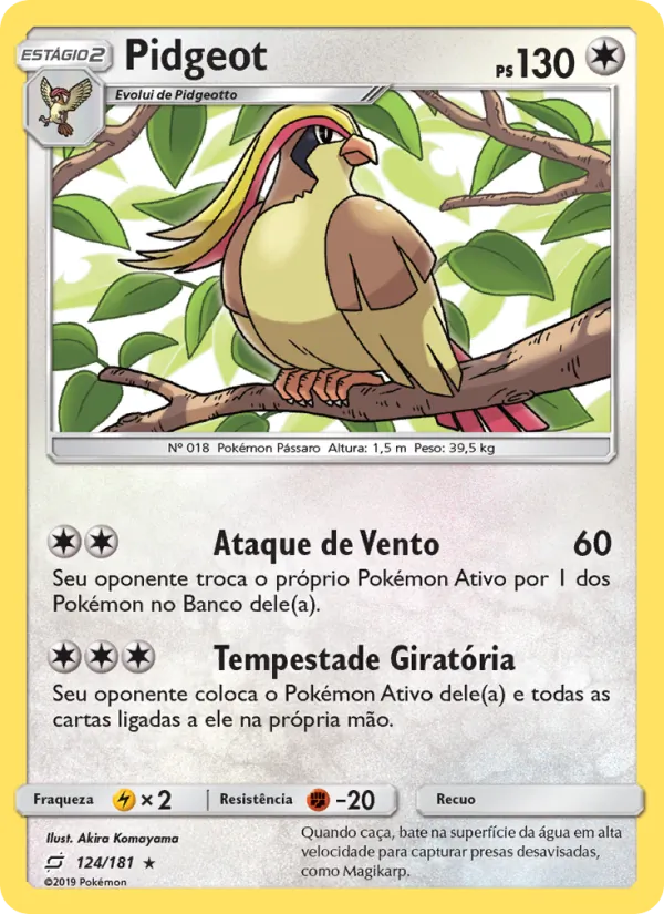 Pidgeot (Team Up #124/181)