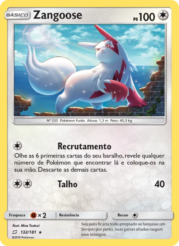 Zangoose (Team Up #132/181)