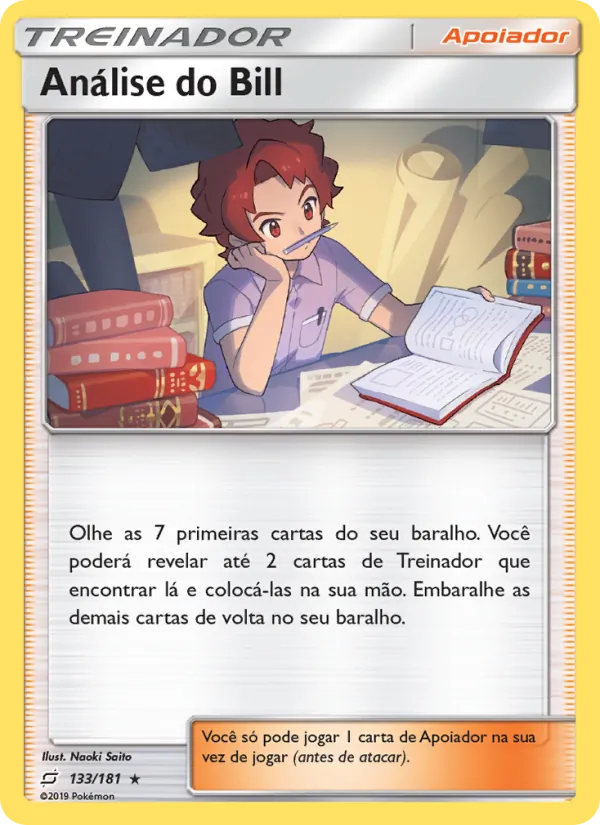 Análise do Bill (Team Up #133/181)