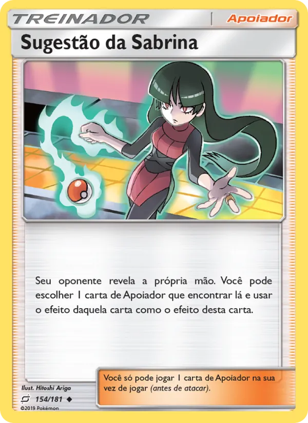 Sugestão da Sabrina (Team Up #154/181)