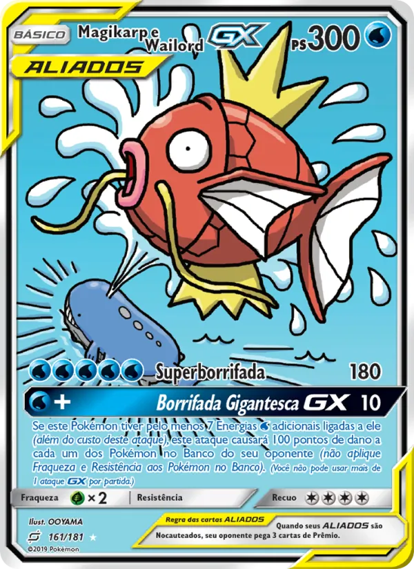 Magikarp e Wailord GX (Team Up #161/181)
