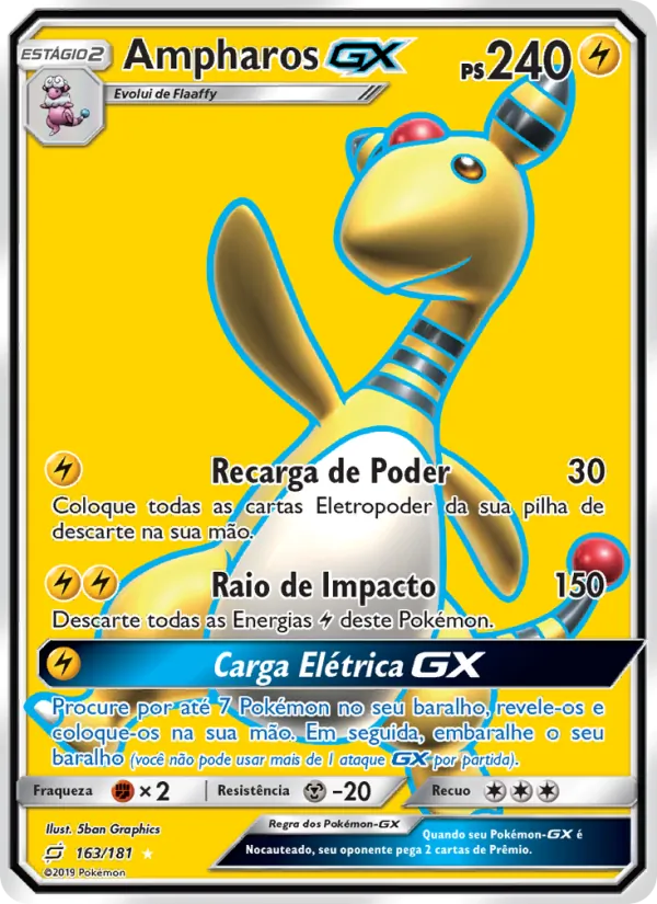 Ampharos GX (Team Up #163/181)