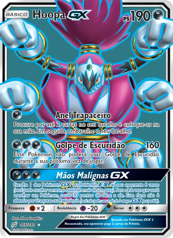 Hoopa GX (Team Up #166/181)