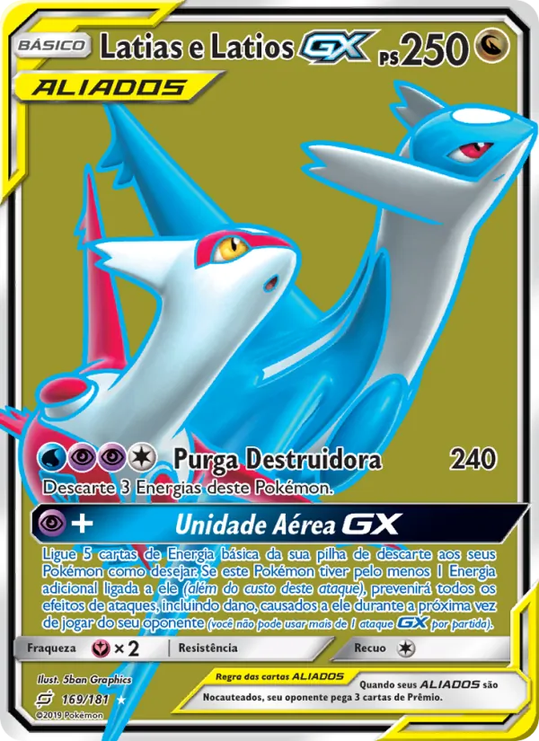 Latias e Latios GX (Team Up #169/181)