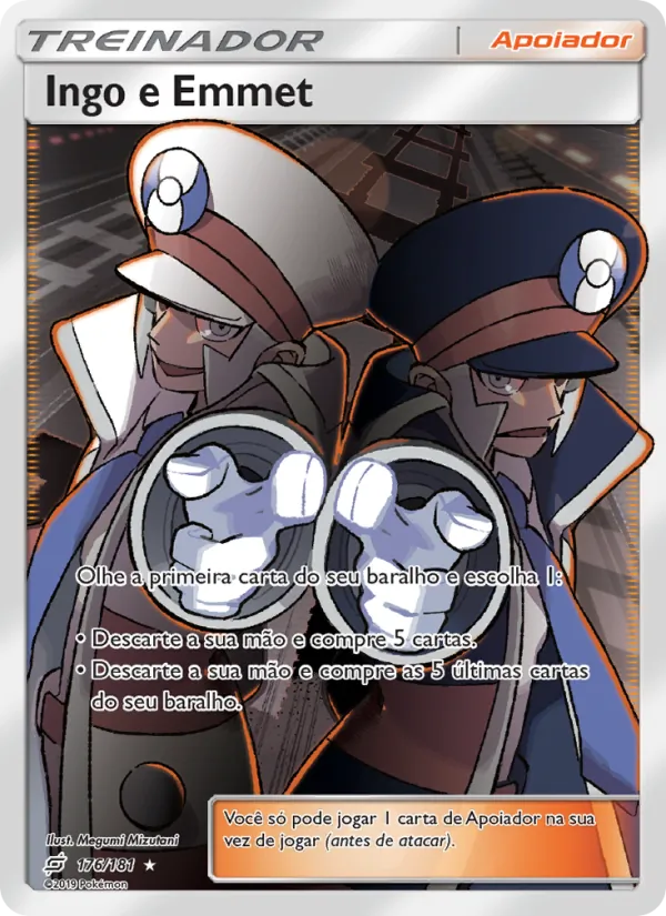 Ingo e Emmet (Team Up #176/181)