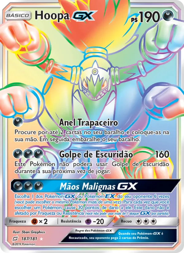 Hoopa GX (Team Up #187/181)