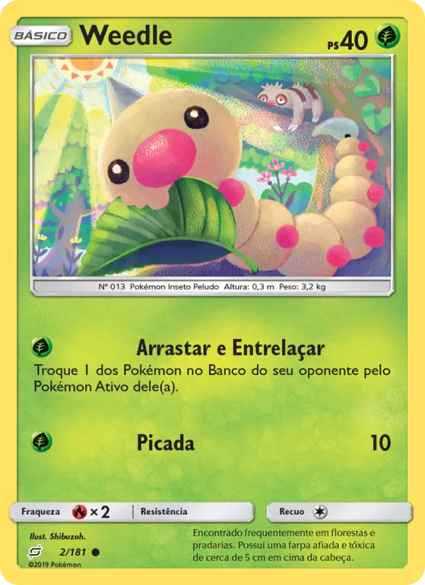 Weedle (Team Up #2/181)