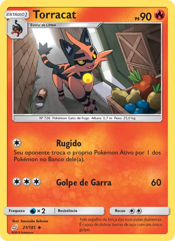 Torracat (Team Up #21/181)