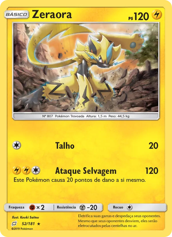 Zeraora (Team Up #52/181)