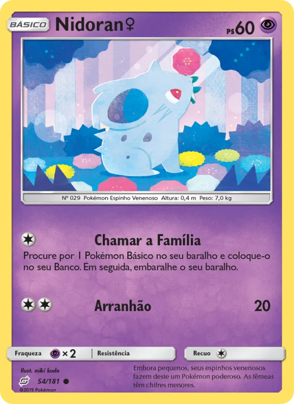 Nidoran♀ (Team Up #54/181)