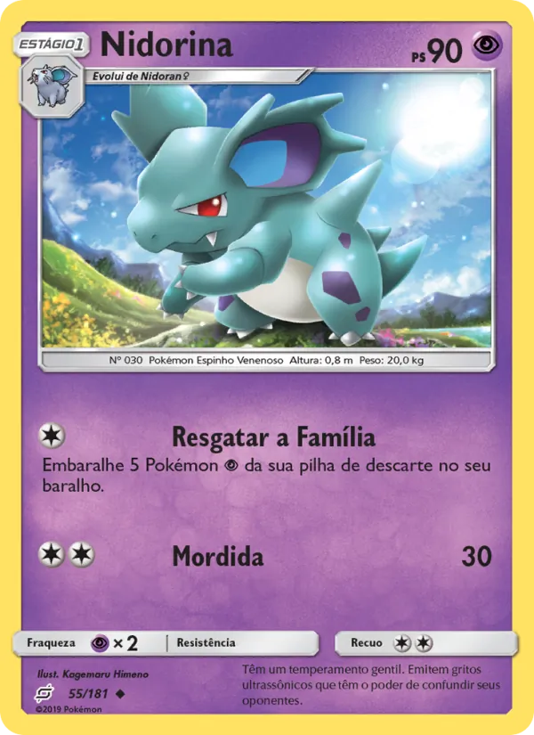 Nidorina (Team Up #55/181)