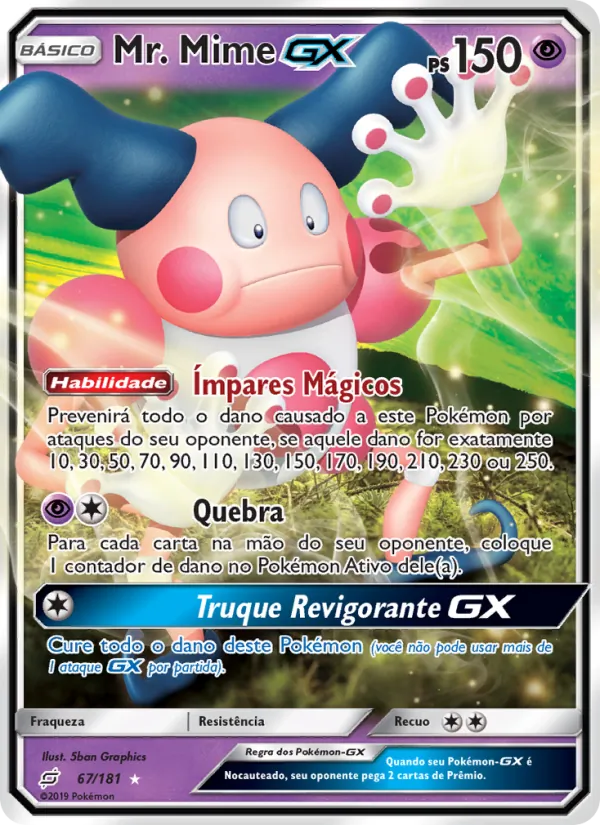 Mr. Mime GX (Team Up #67/181)